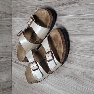 Birkenstock Sydney Watercolor Flower Sandal 37 ( L6/M4)